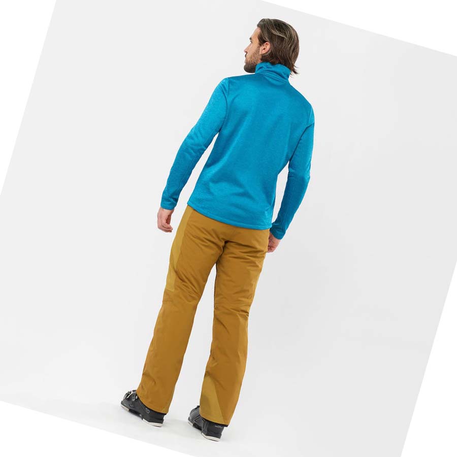 Sudadera Con Capucha Salomon ESSENTIAL LIGHTWARM HEATHER Hombre Azules | MX 3199NWY